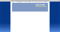 Desktop Screenshot of guidealpinemacugnaga.it